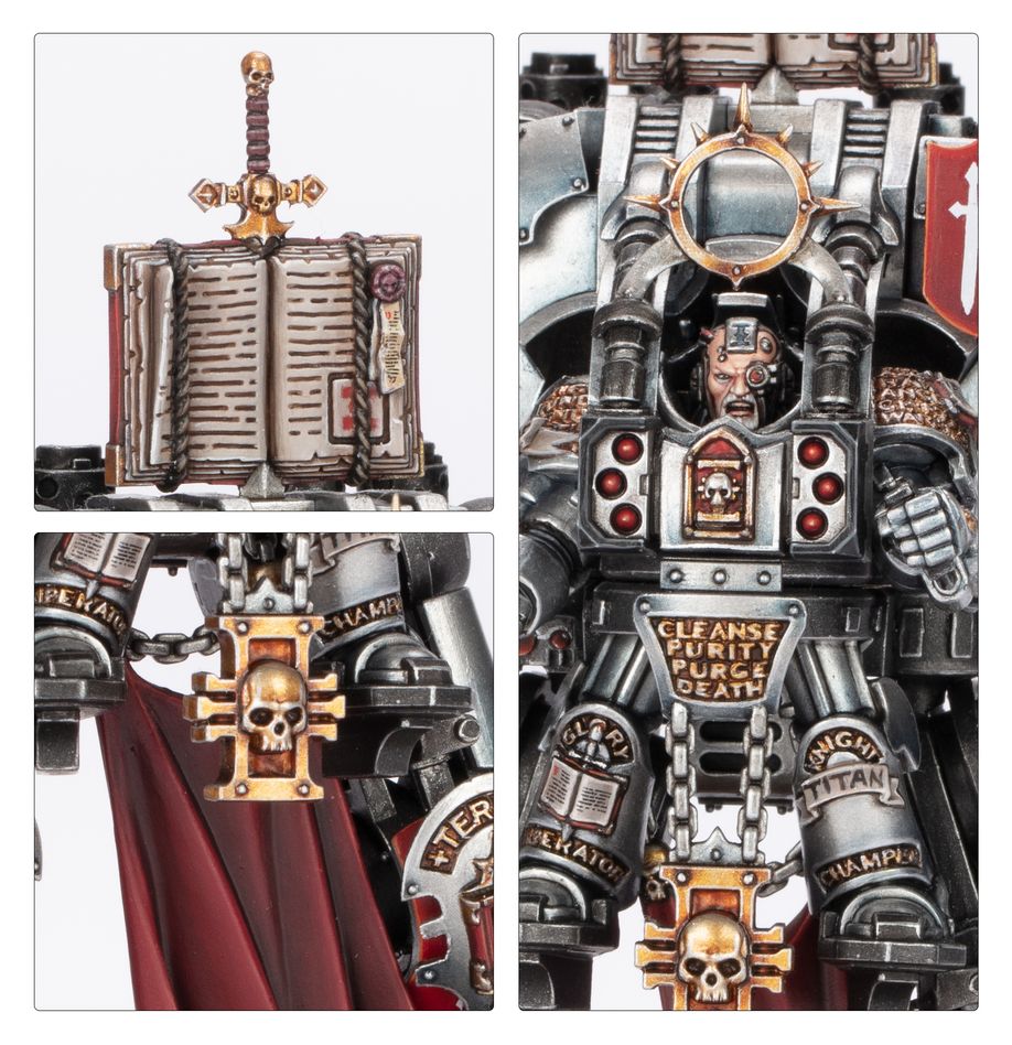 Warhammer 40000 - Grey Knights - Grand Master in Nemesis Dreadknight