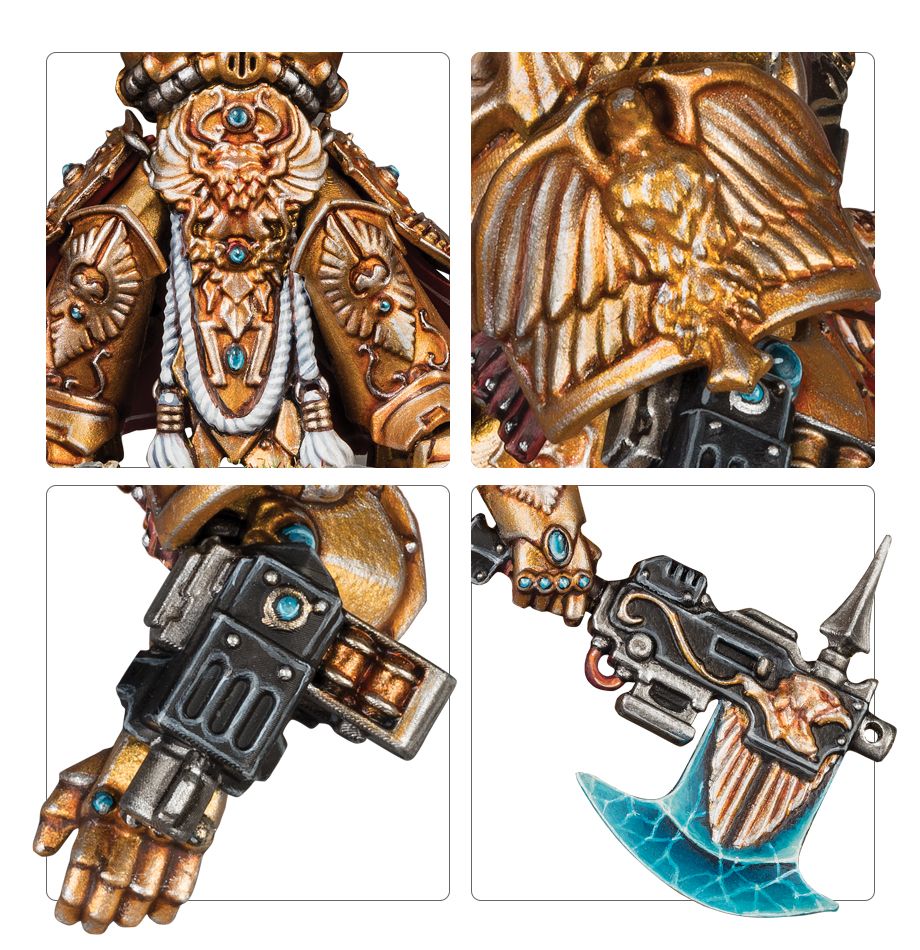 Warhammer 40000 - Adeptus Custodes - Allarus Custodians