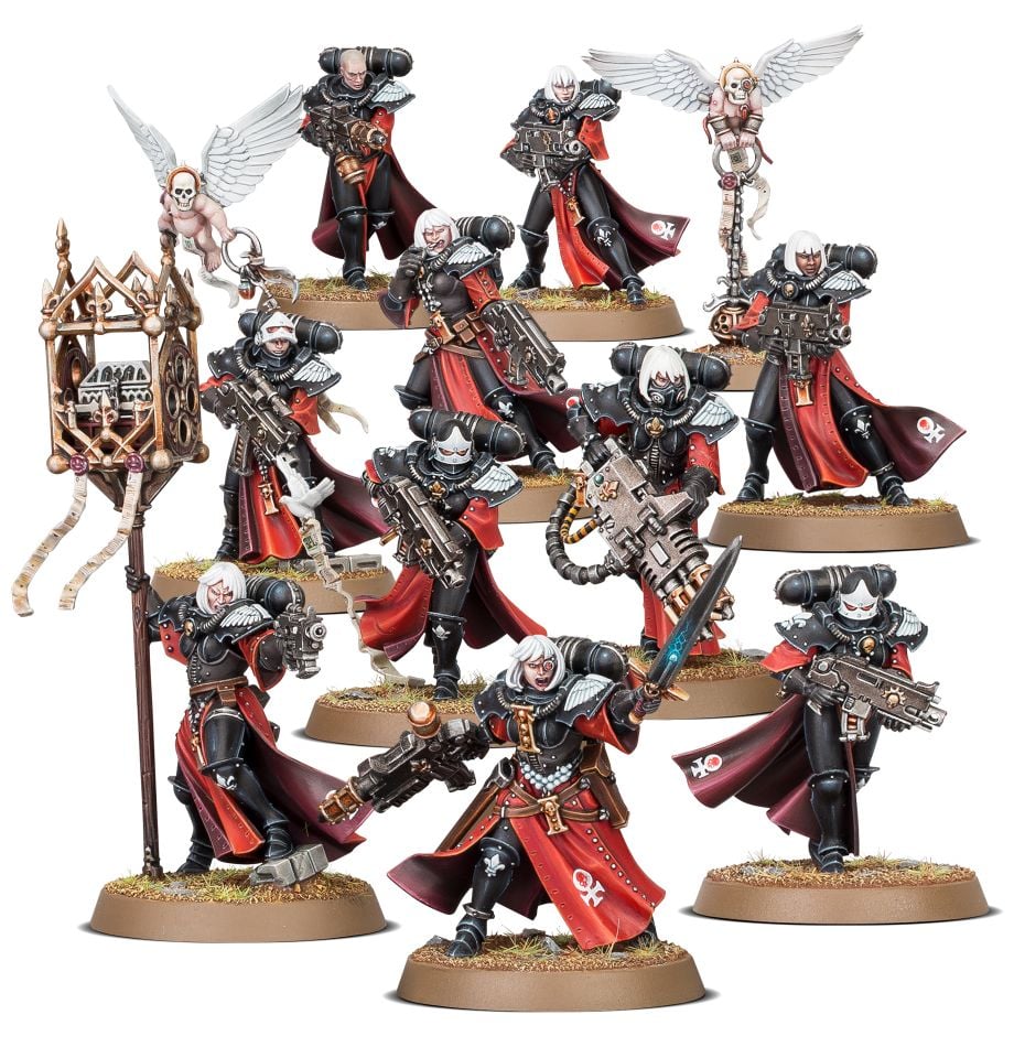Warhammer 40000 - Adepta Sororitas - Battle Sisters Squad
