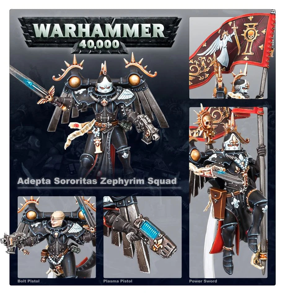 Warhammer 40000 - Adepta Sororitas - Seraphim Squad