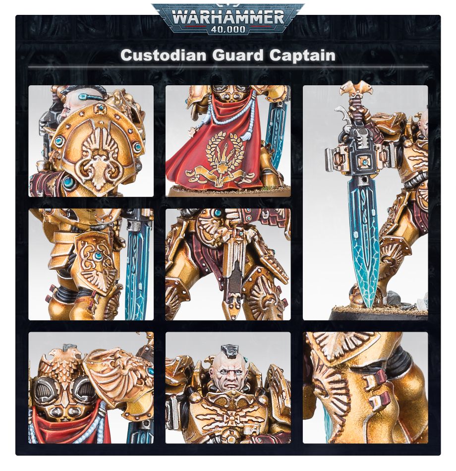 Warhammer 40000 - Adeptus Custodes - Custodian Guard Squad