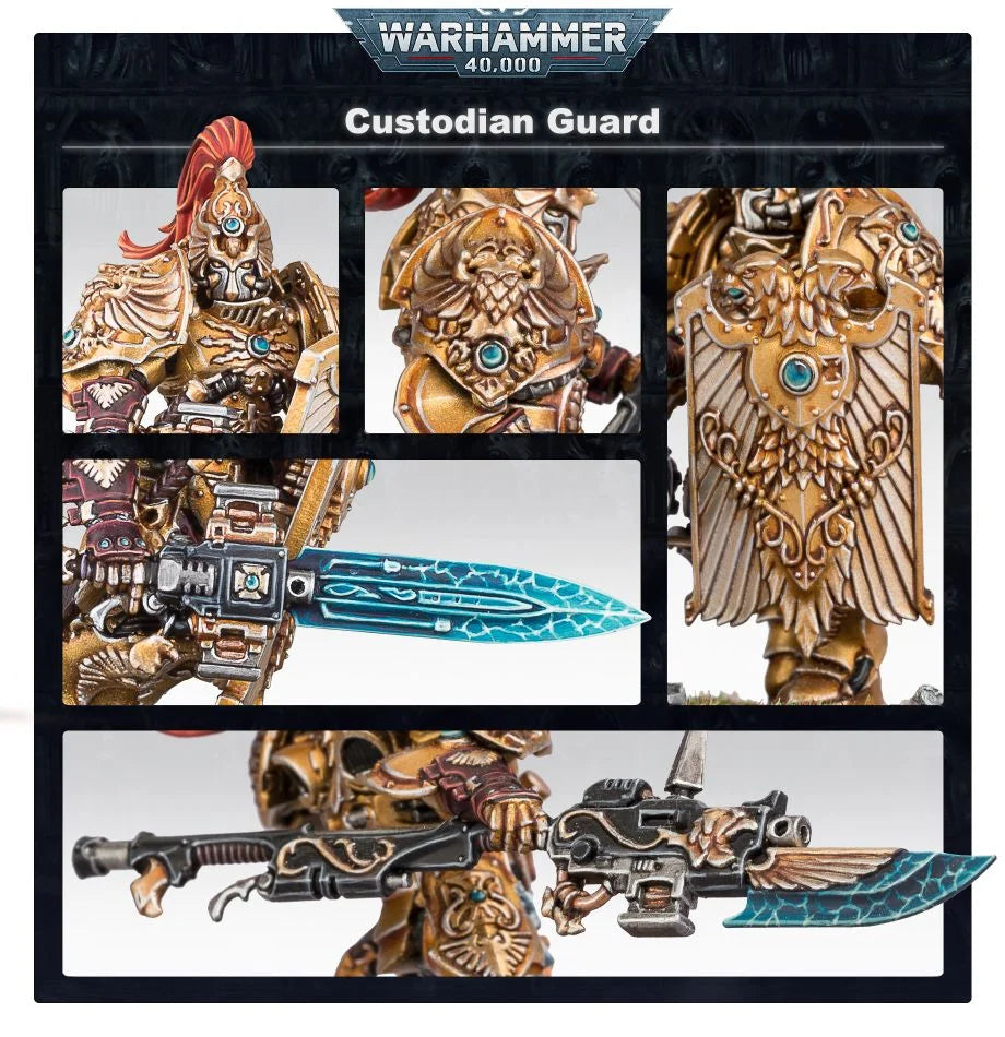 Warhammer 40000 - Adeptus Custodes - Custodian Guard Squad