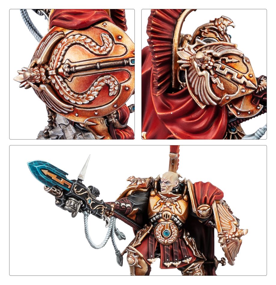 Warhammer 40000 - Adeptus Custodes - Shield-Captain