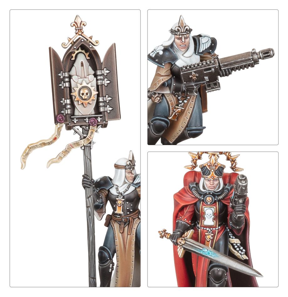 Warhammer 40000 - Adepta Sororitas -  Sisters Novitiate Squad