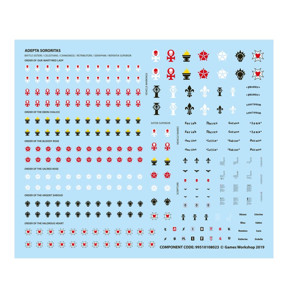 Warhammer 40000 - Adepta Sororitas -  Sisters Novitiate Squad