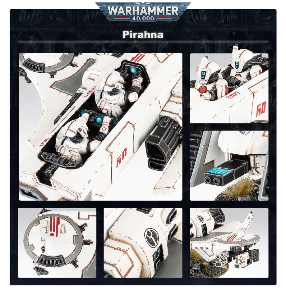 Warhammer 40000 - T'au Empire - TX4 Piranha