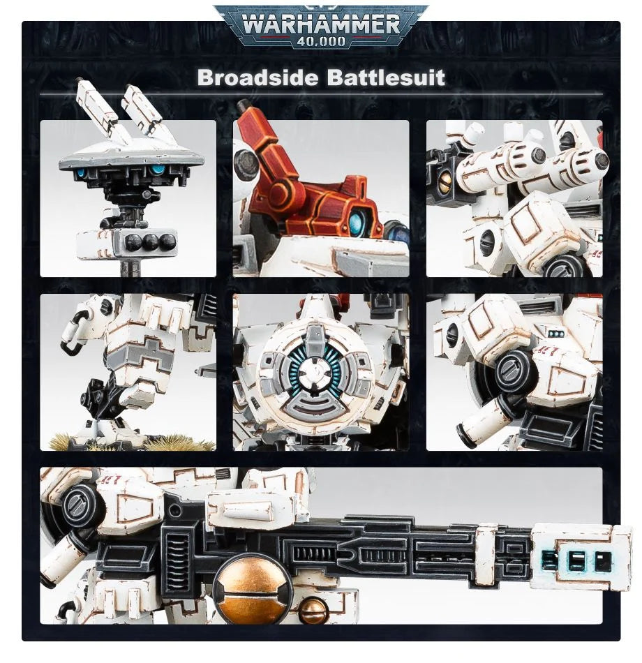Warhammer 40000 - T'au Empire - XV88 Broadside Battlesuit