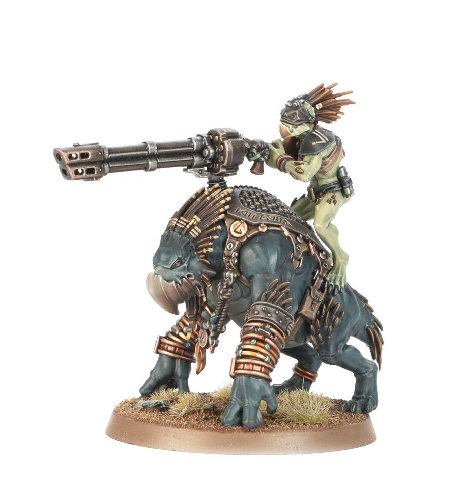 Warhammer 40000 - T'au Empire - Krootox Riders