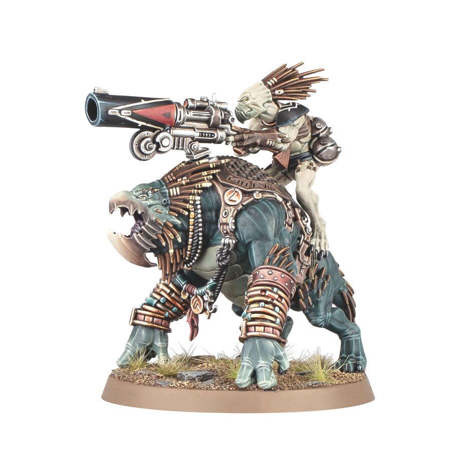 Warhammer 40000 - T'au Empire - Krootox Riders
