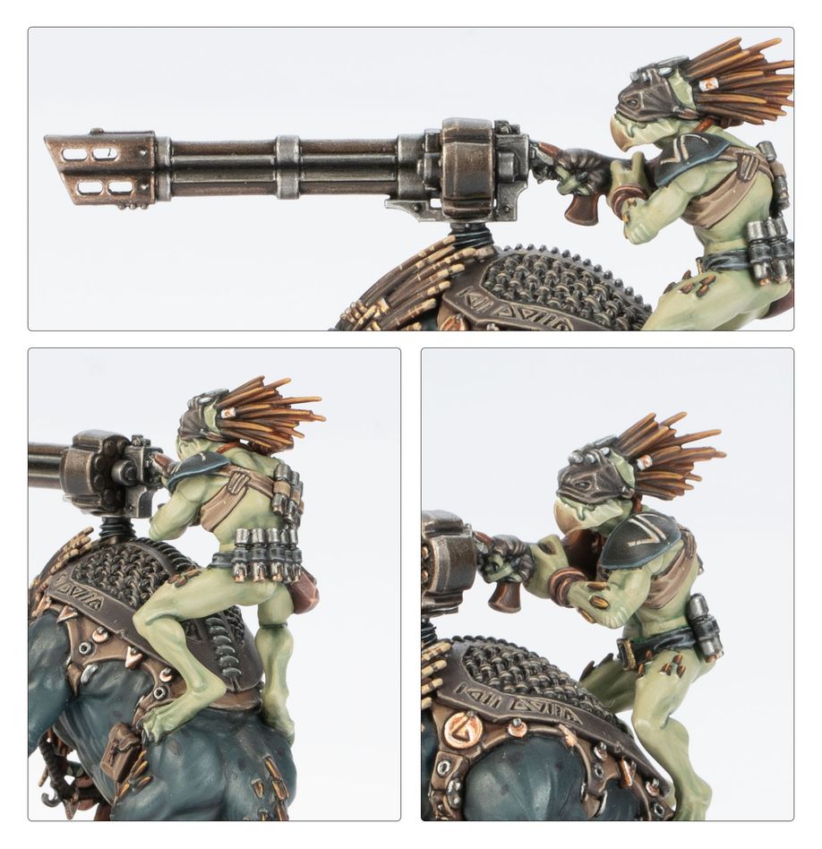 Warhammer 40000 - T'au Empire - Krootox Riders
