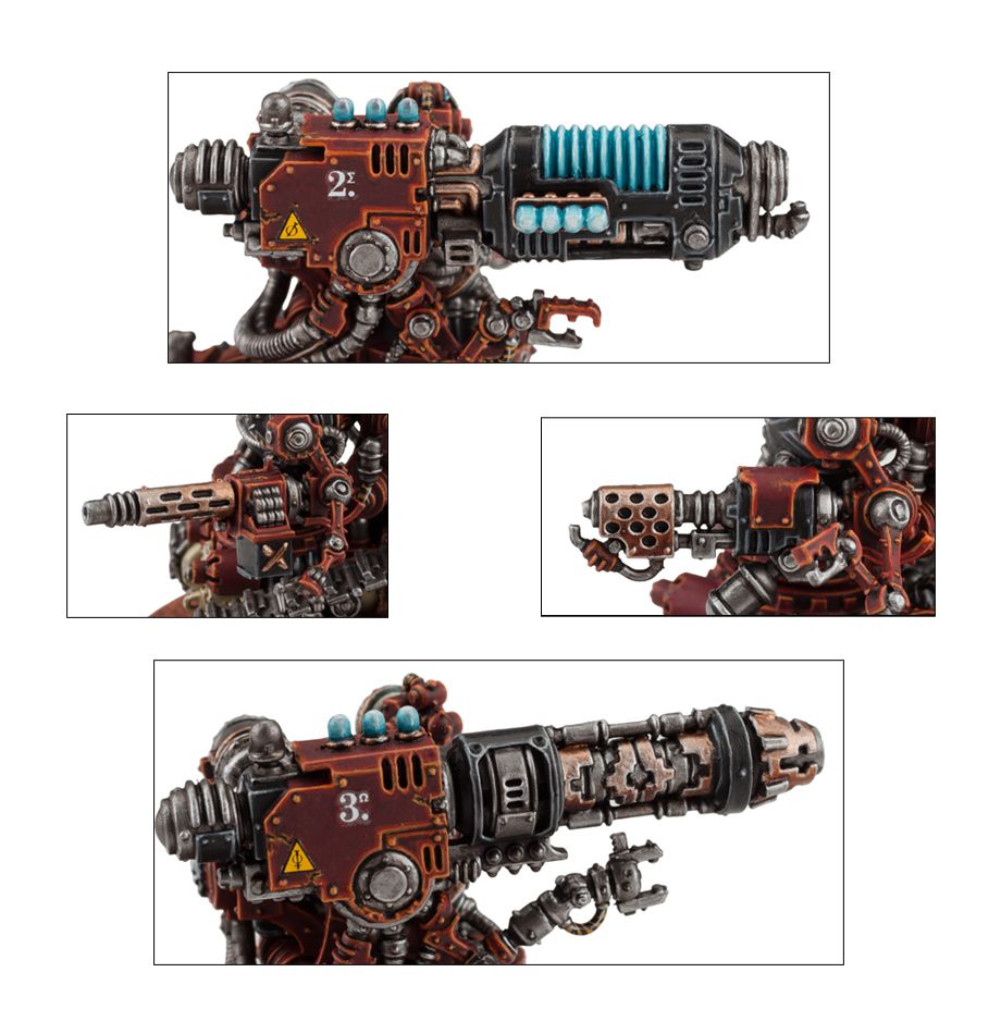 Warhammer 40000 - Adeptus Mechanicus - Kataphron Battle Servitors