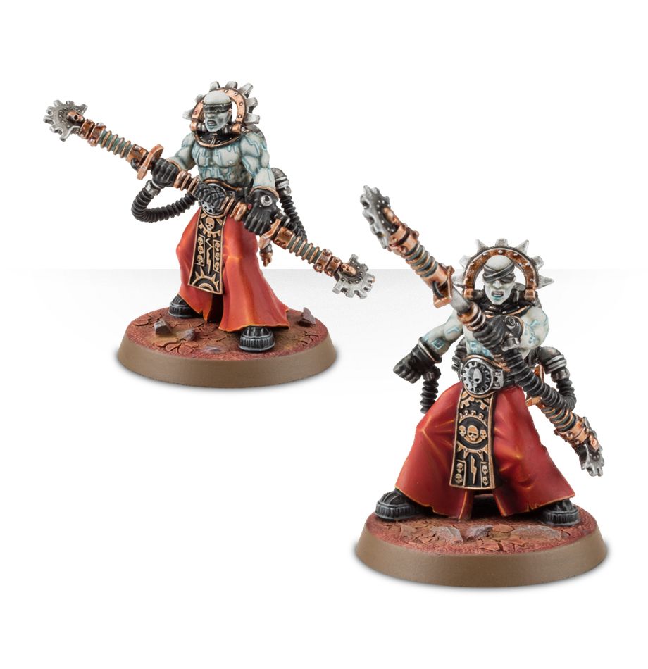 Warhammer 40000 - Adeptus Mechanicus - Fulgurite Electro-Priests