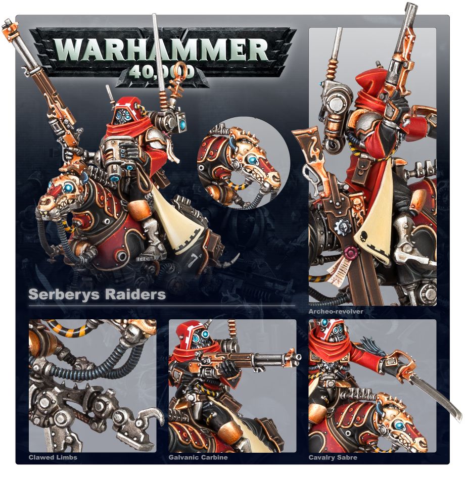 Warhammer 40000 - Adeptus Mechanicus - Serberys Raiders