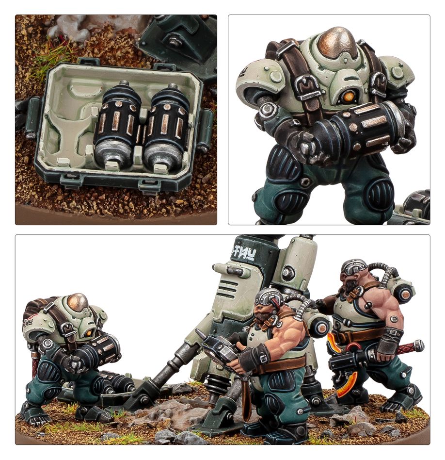 Warhammer 40000 - Leagues of Votann - Cthonian Earthshakers