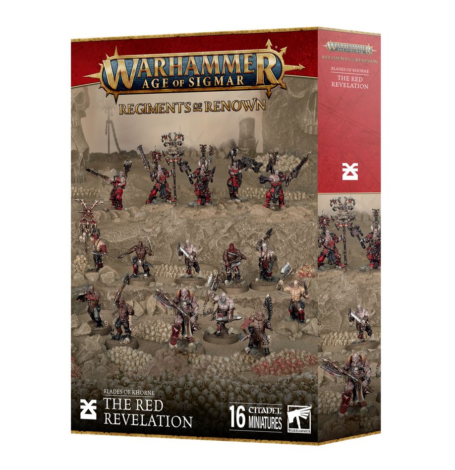 Age of Sigmar - Blades of Khorne - Regiment of Renown - The Red Revelation