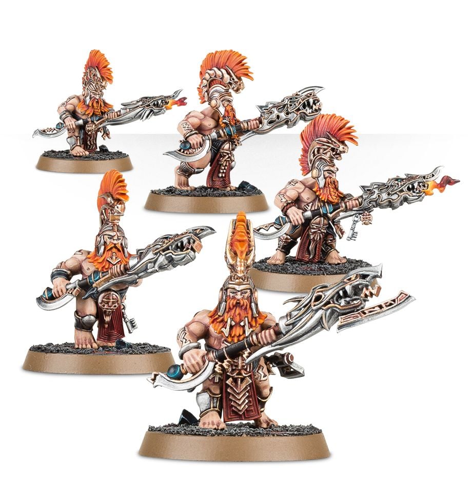 Age of sigmar - Fyreslayers - Hearthguard