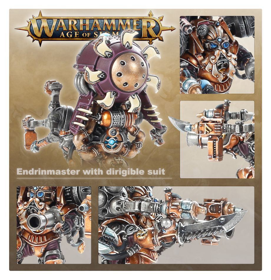 Age of Sigmar - Kharadron Overlords - Endrinmaster with Dirigible Suit