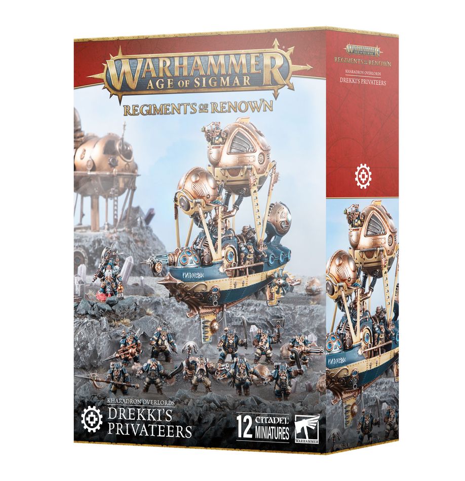 Age of Sigmar - Kharadron Overlords - Regiment of Renown - Drekki's Privateers
