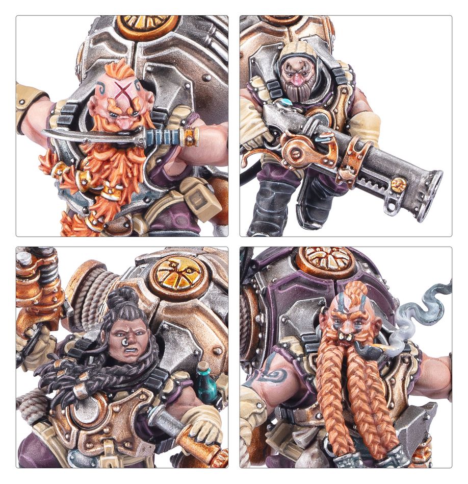 Age of Sigmar - Kharadron Overlords - Vongrim Harpoon Crew