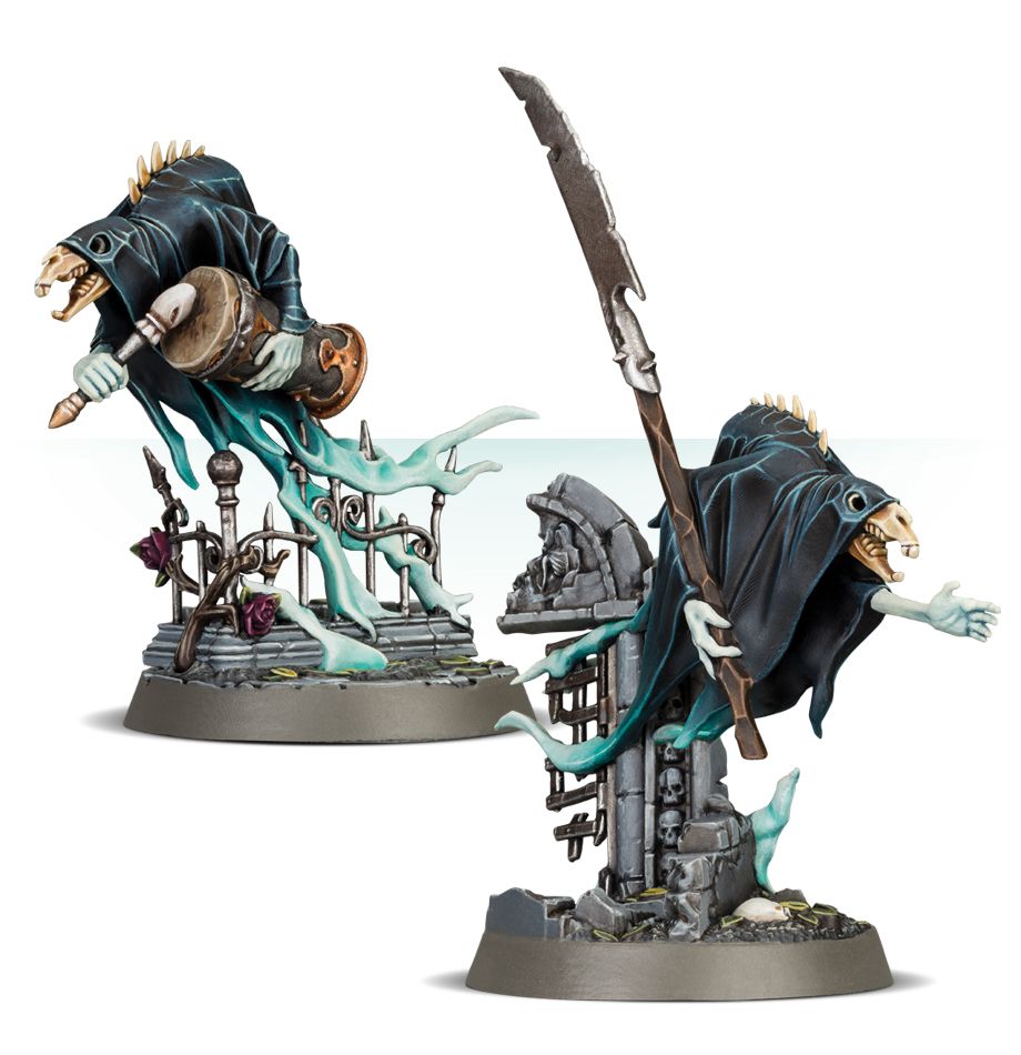 Age of SIgmar - Nighthaunt - Easy to Build Glaivewraith Stalkers