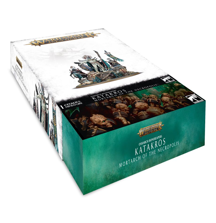 Age of Sigmar - Ossiarch Bonereapers - Katakros, Mortarch of the Necropolis