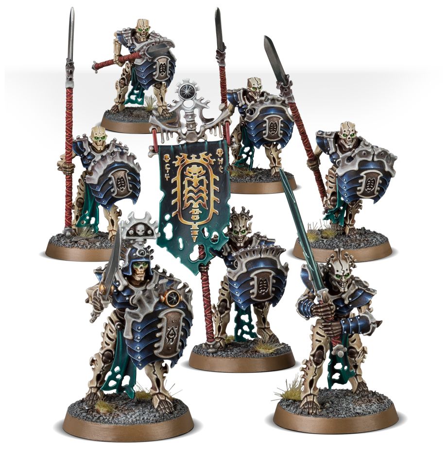Age of Sigmar - Ossiarch Bonereapers - Mortek Guard