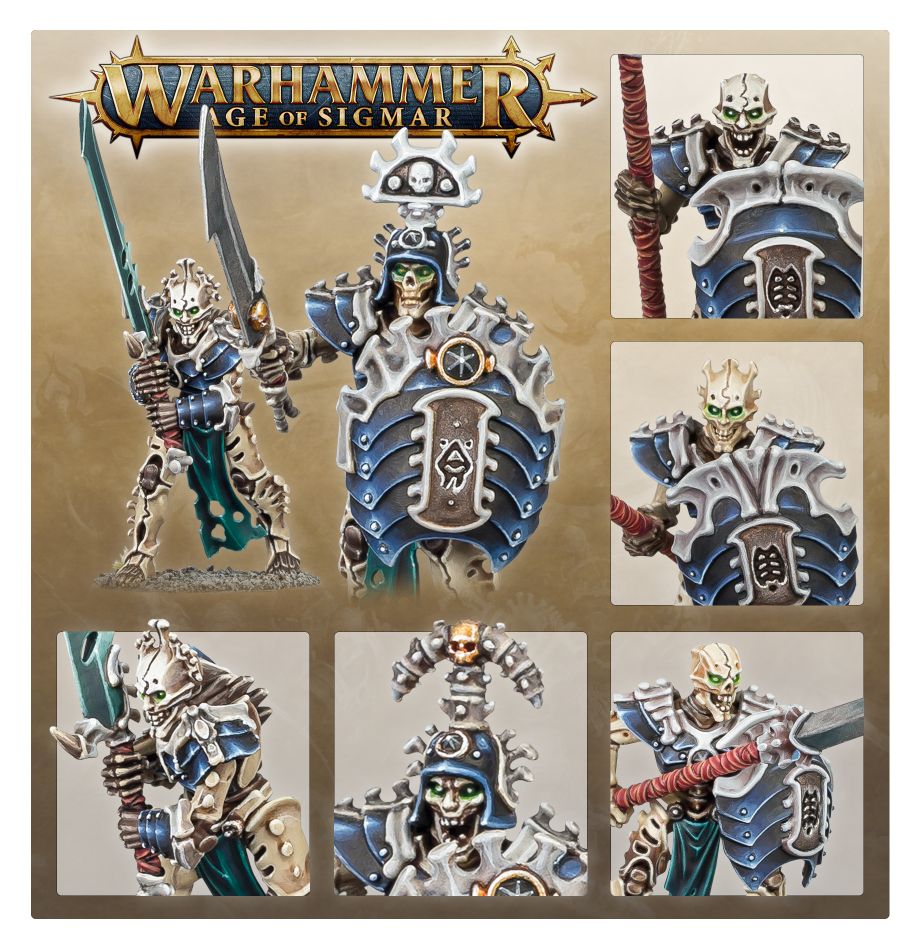 Age of Sigmar - Ossiarch Bonereapers - Mortek Guard