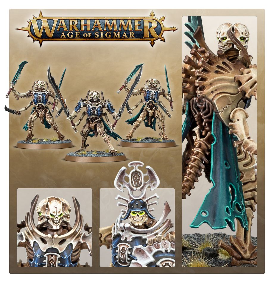 Age of Sigmar - Ossiarch Bonereapers - Necropolis Stalkers
