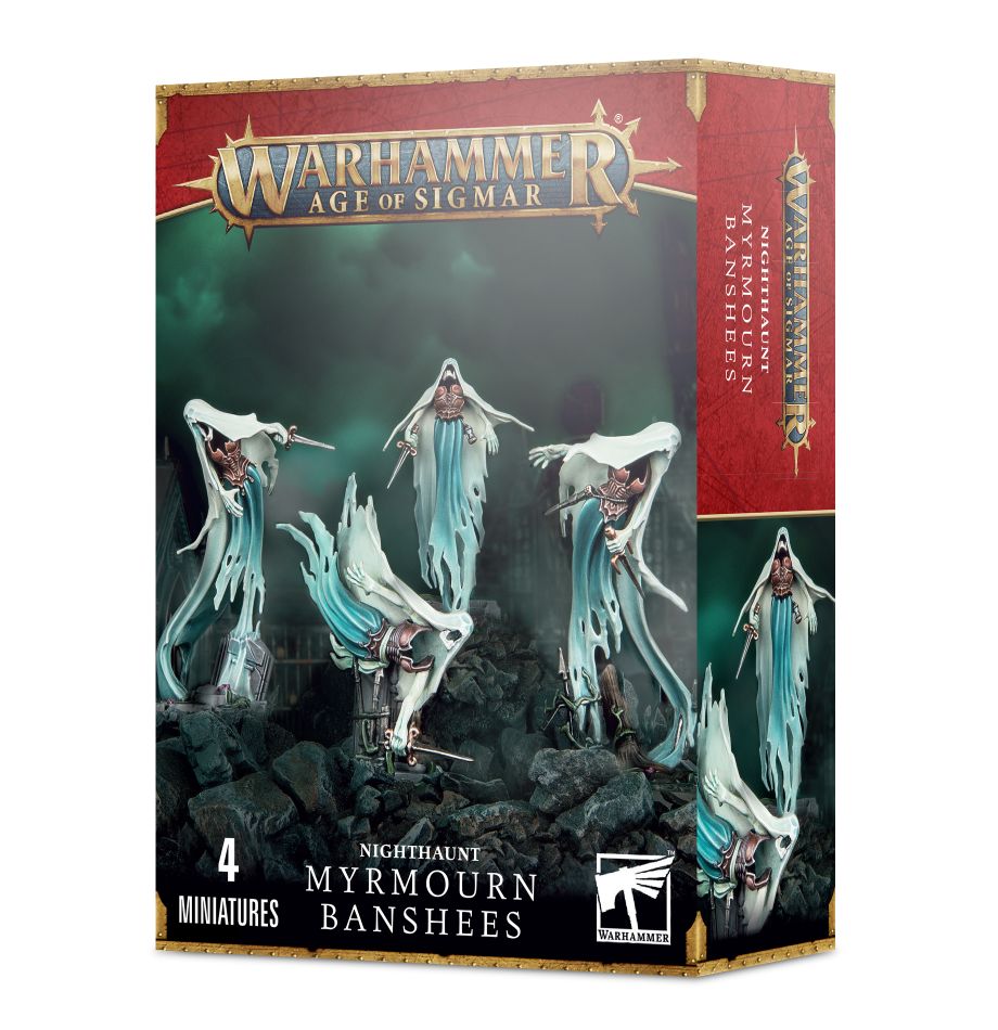 Age of Sigmar - Nighthaunt - Easy to Build Myrmourn Banshees