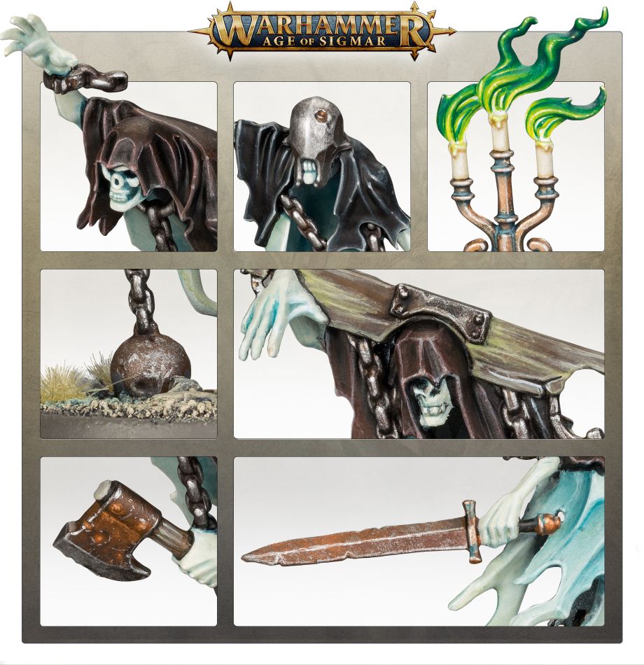 Age of Sigmar - Nighthaunt - Easy to Build: Chainrasp Hordes