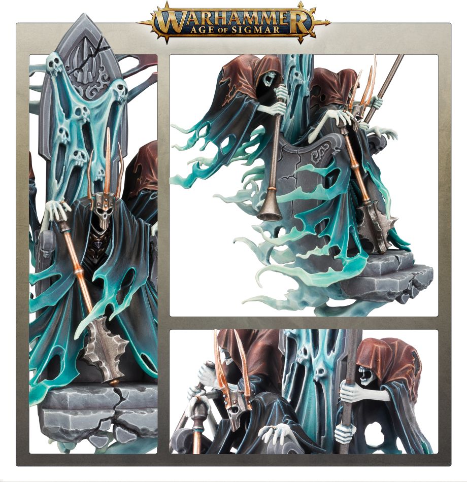 Age of Sigmar - Nighthaunt - Kurdoss Valentian, The Craven King