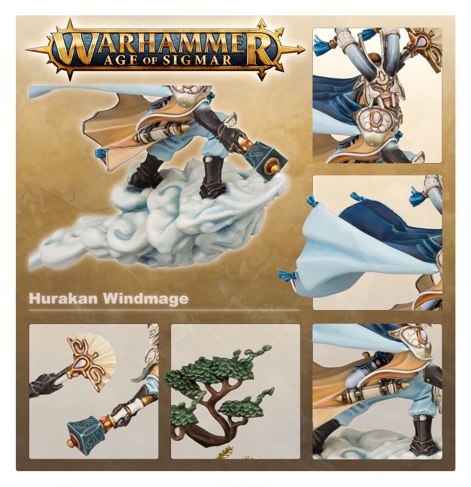 Age of Sigmar - Lumineth Realm-lords - Hurakan Windmage