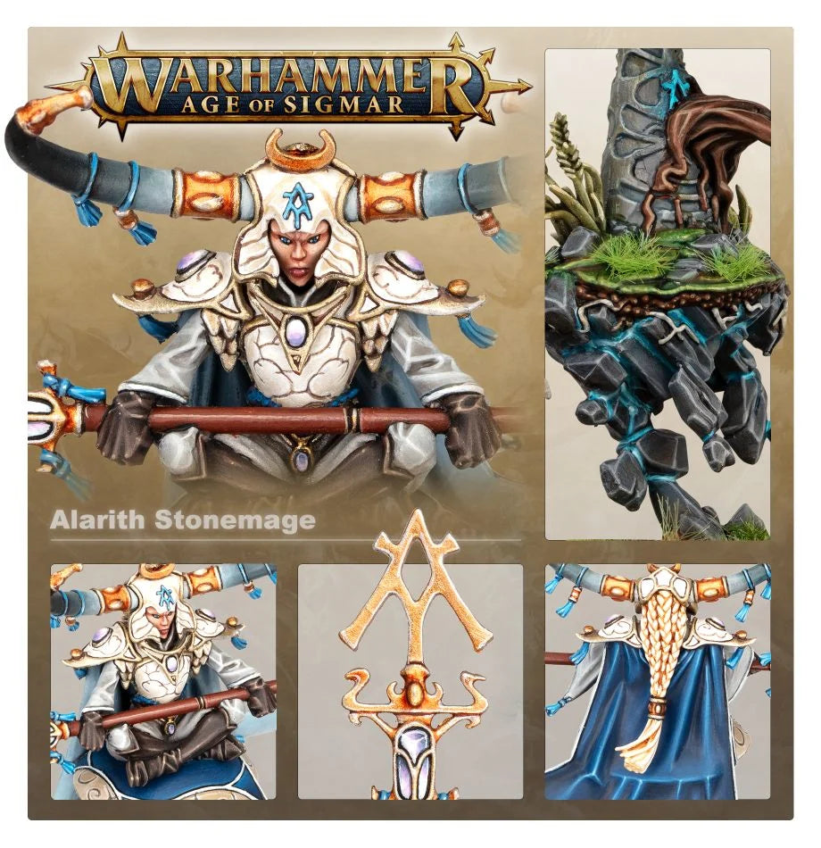 Age of Sigmar - Lumineth Realm-lords - Alarith Stonemage