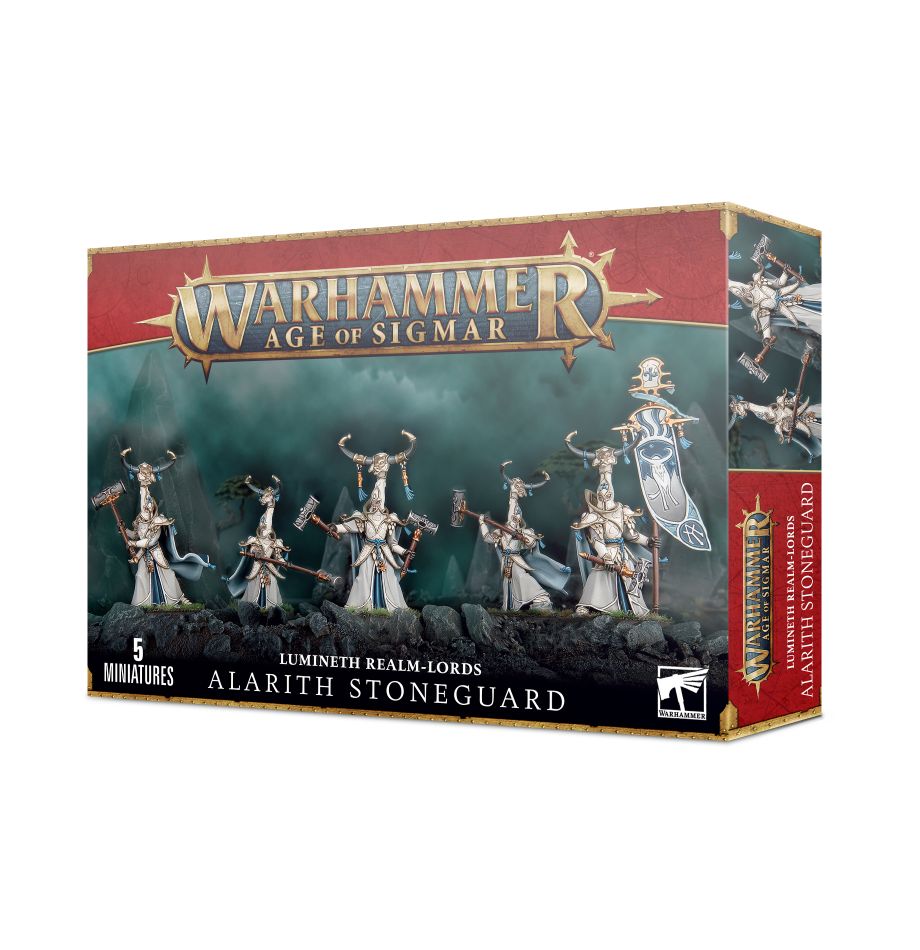 Age of Sigmar - Lumineth Realm-lords - Alarith Stoneguard