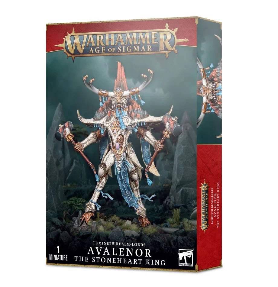Age of Sigmar - Lumineth Realm-lords - Avalenor, the Stoneheart King