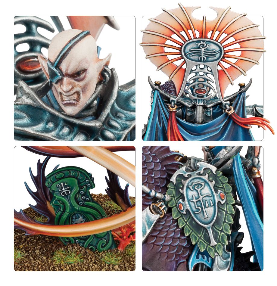 Age of Sigmar - Idoneth Deepkin - Volturnos, High King of the Deep