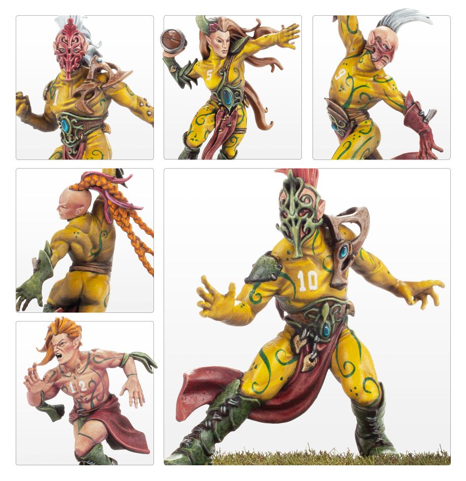Blood Bowl - Team Wood Elf: The Athelorn Avengers