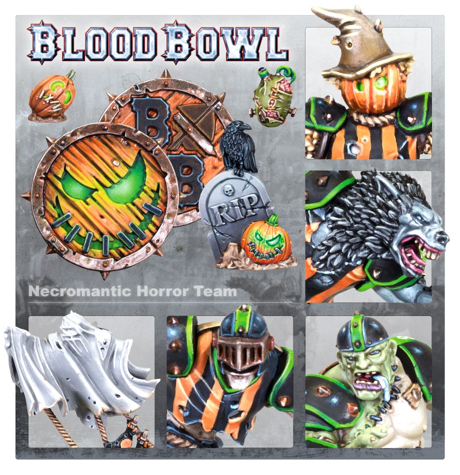 Blood Bowl - Team Necromantic Horror: The Wolfenburg Crypt-Stealers