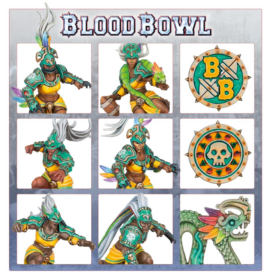 Blood Bowl - Amazon Blood Bowl Team: Kara Temple Harpies
