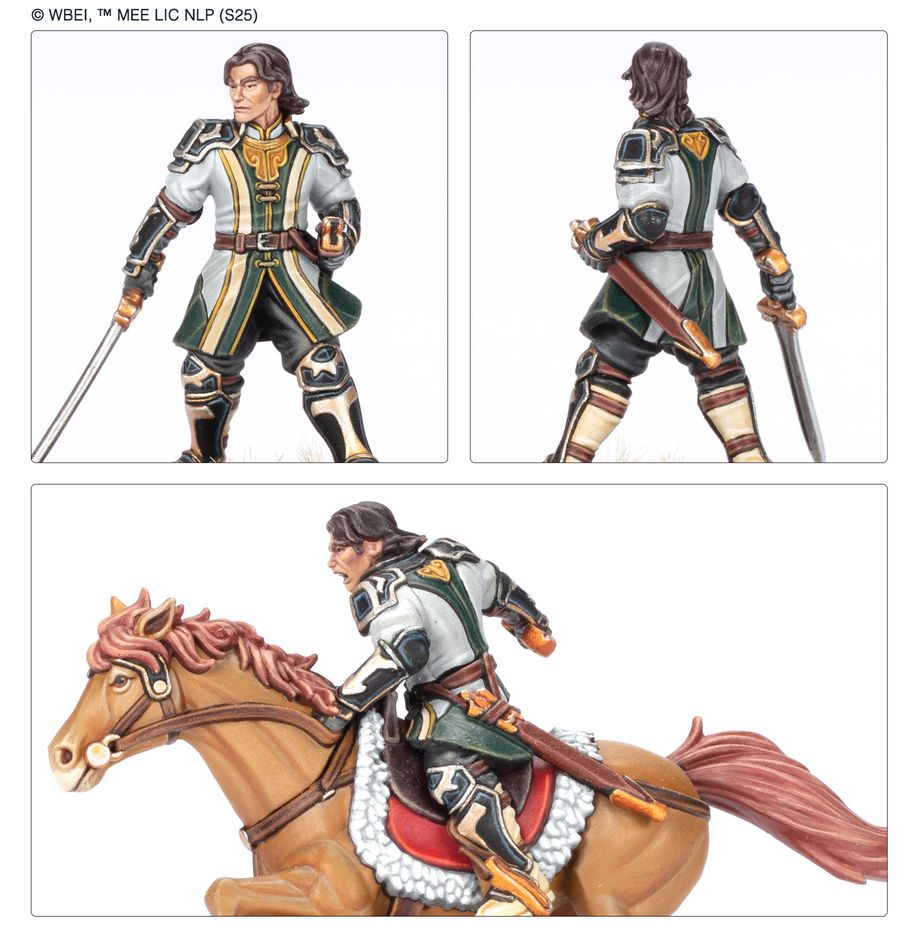 The Middle-Earth - Fréaláf Hildeson™, Olwyn™ e Lief™, Heroes of Rohan™
