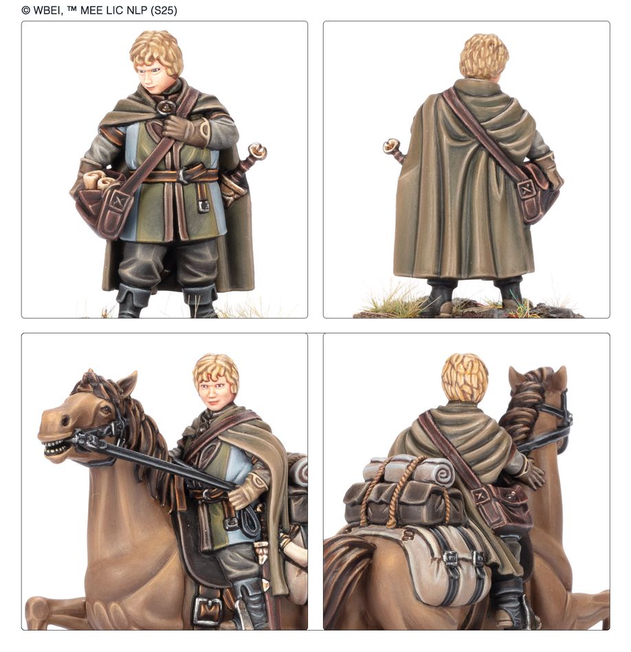 The Middle-Earth - Fréaláf Hildeson™, Olwyn™ e Lief™, Heroes of Rohan™