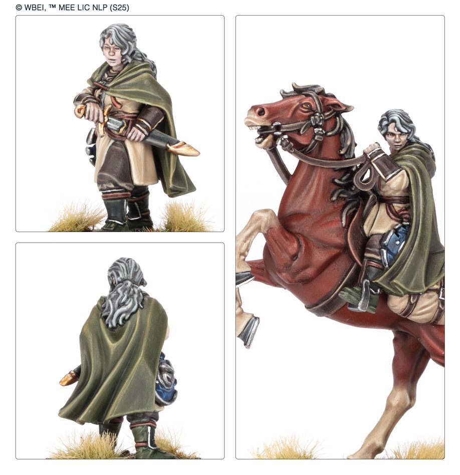 The Middle-Earth - Fréaláf Hildeson™, Olwyn™ e Lief™, Heroes of Rohan™