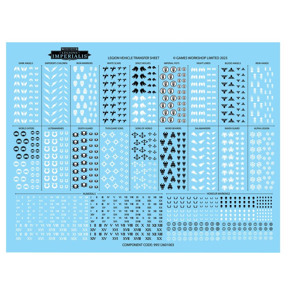 The Horus Heresy - Legion Imperialis - Legiones Astartes - Combat Force