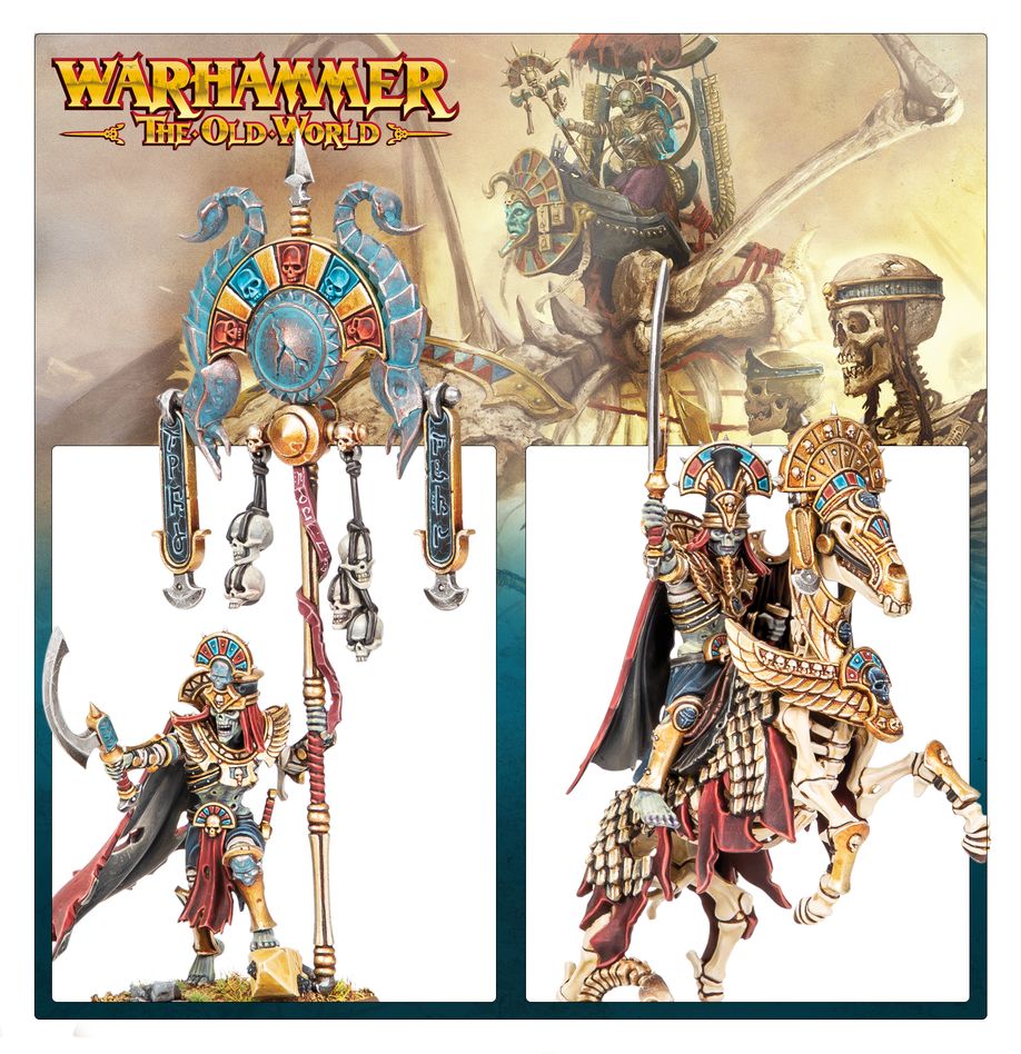 The Old World - Tomb Kings of Khemri - Royal Heralds