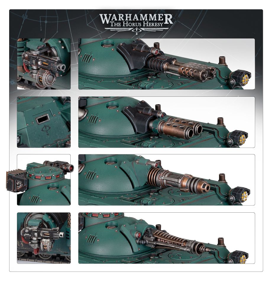 The Horus Heresy - Legiones Astartes - Deimos Pattern Predator Battle Tank