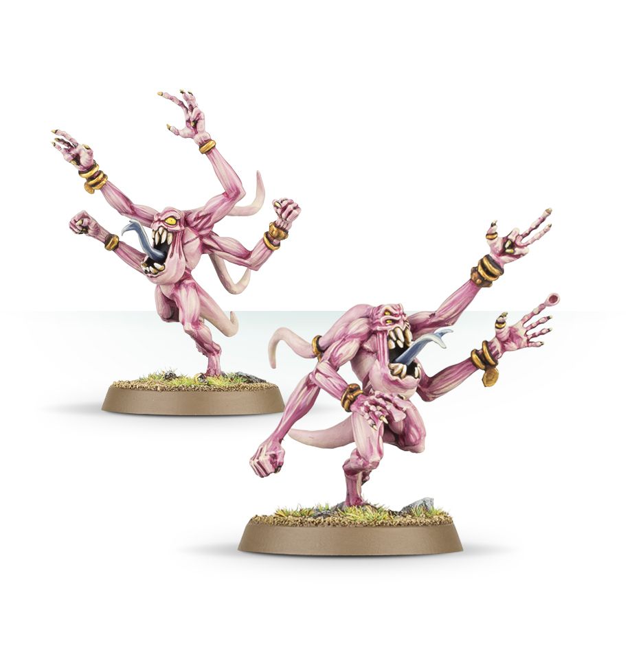 Warhammer 40000 - Age of Sigmar - Daemons of Tzeentch - Pink Horrors of Tzeentch
