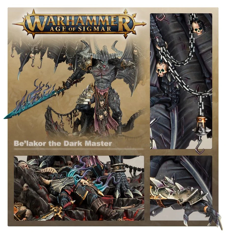 Warhammer 40000 - Age of Sigmar - Chaos Daemons - Be'lakor, the Dark Master