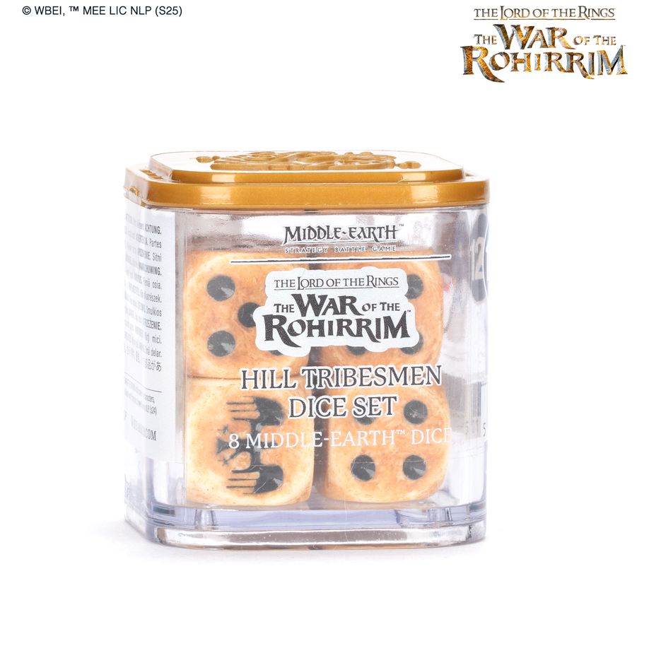 The Middle-Earth - Hill Tribesmen - Dice Set