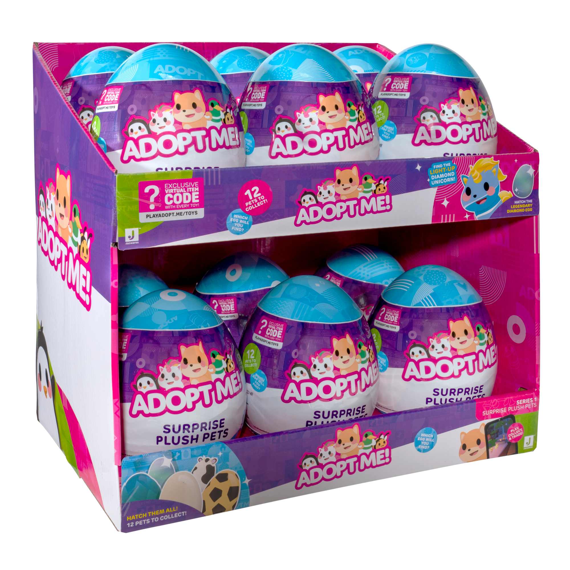 Adopt me - Cuccioli da Amare - Eggs Surprise Peluche