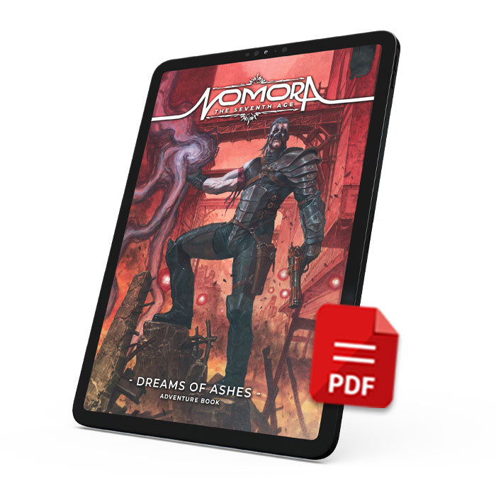 Nomora: The Seventh Age - Dreams of Ashes - Adventure Book - 2024 Eng